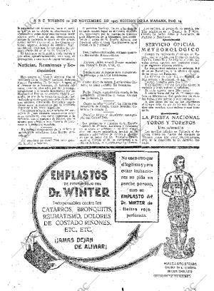 ABC MADRID 20-11-1925 página 14