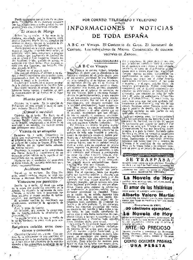 ABC MADRID 20-11-1925 página 19