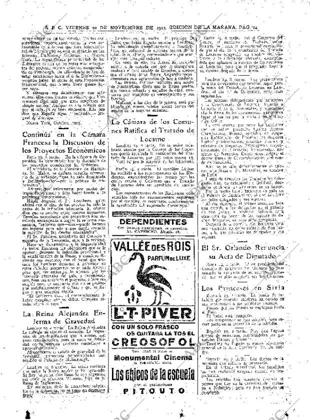 ABC MADRID 20-11-1925 página 24