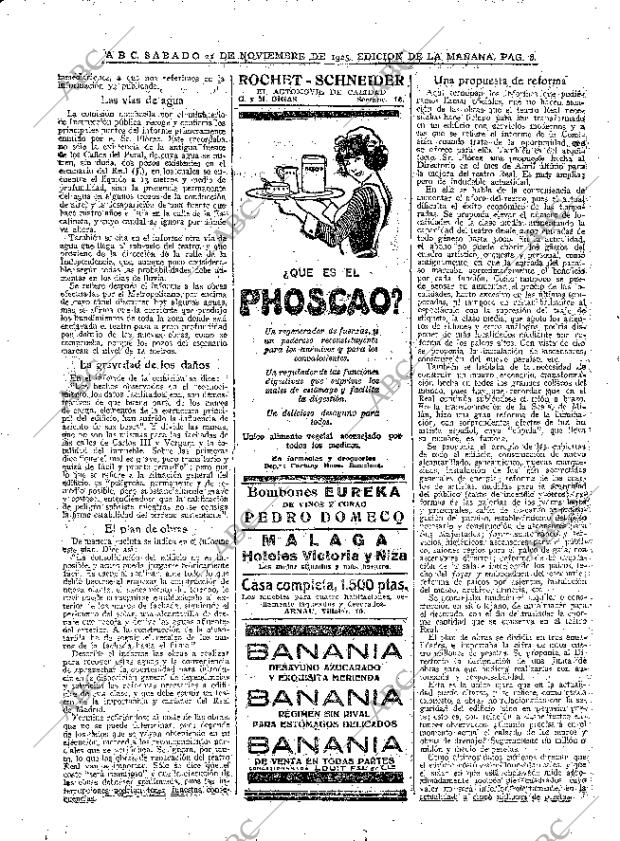 ABC MADRID 21-11-1925 página 8