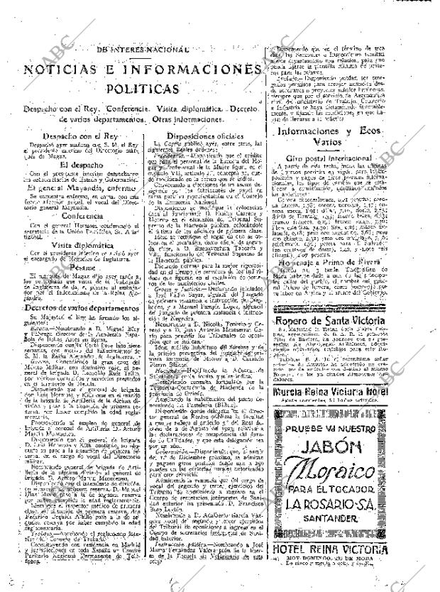 ABC MADRID 22-11-1925 página 23