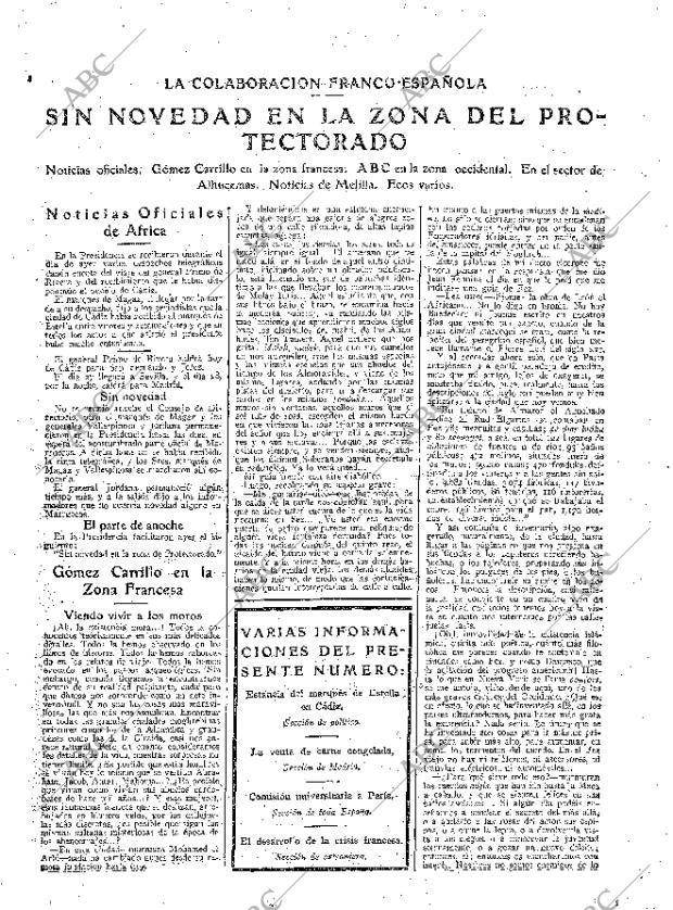 ABC MADRID 25-11-1925 página 9