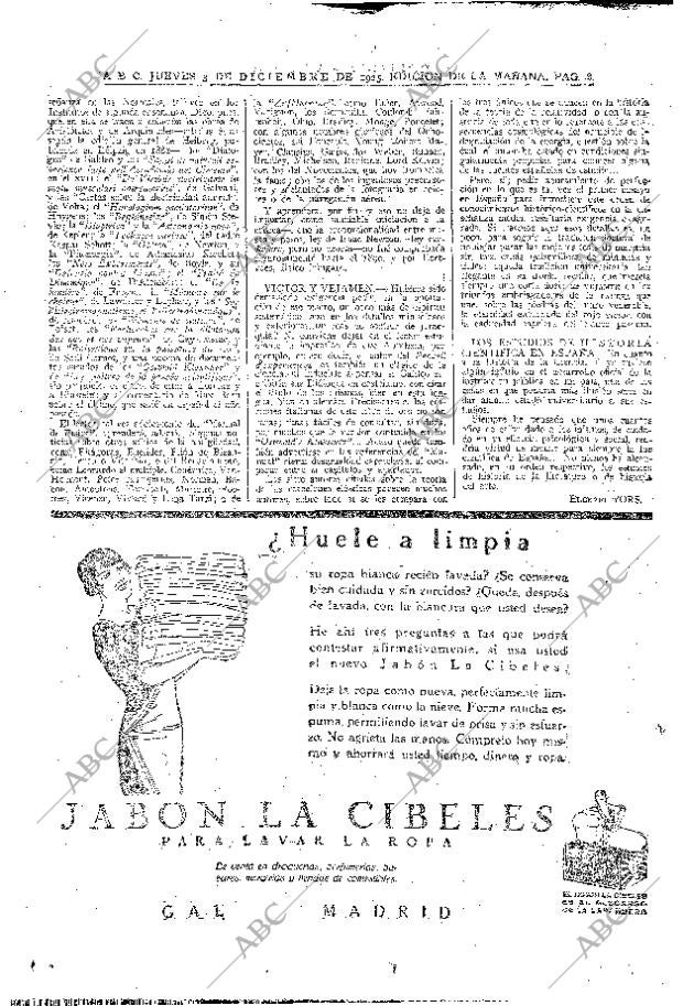 ABC MADRID 03-12-1925 página 8