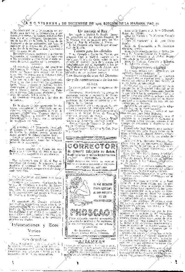ABC MADRID 04-12-1925 página 11