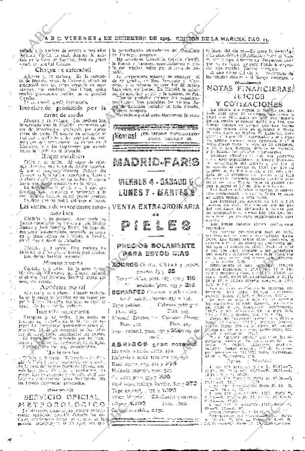 ABC MADRID 04-12-1925 página 23
