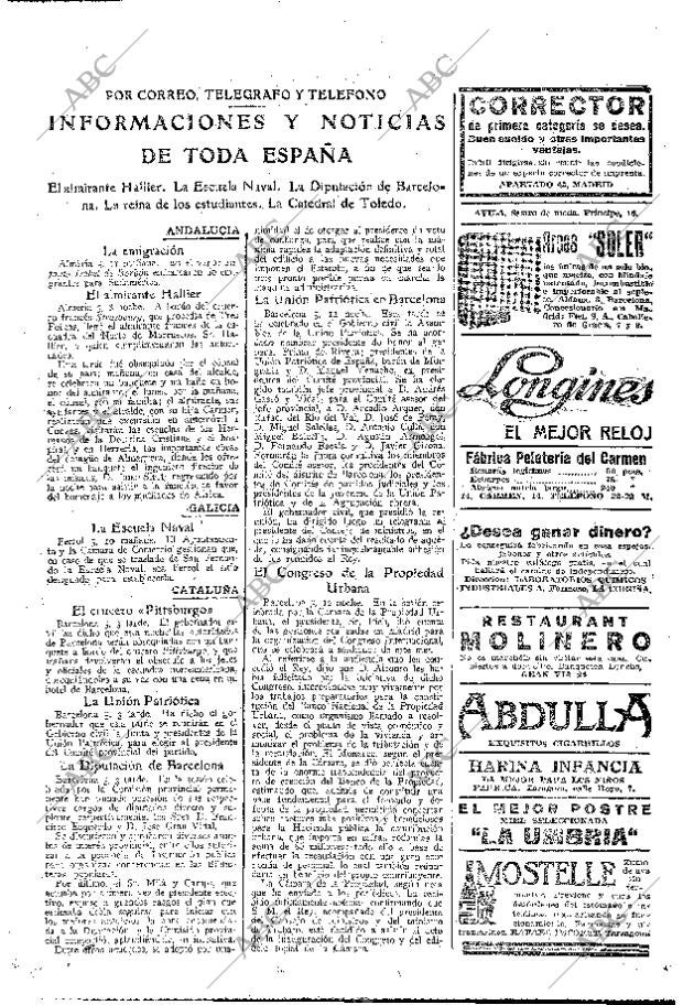 ABC MADRID 06-12-1925 página 27