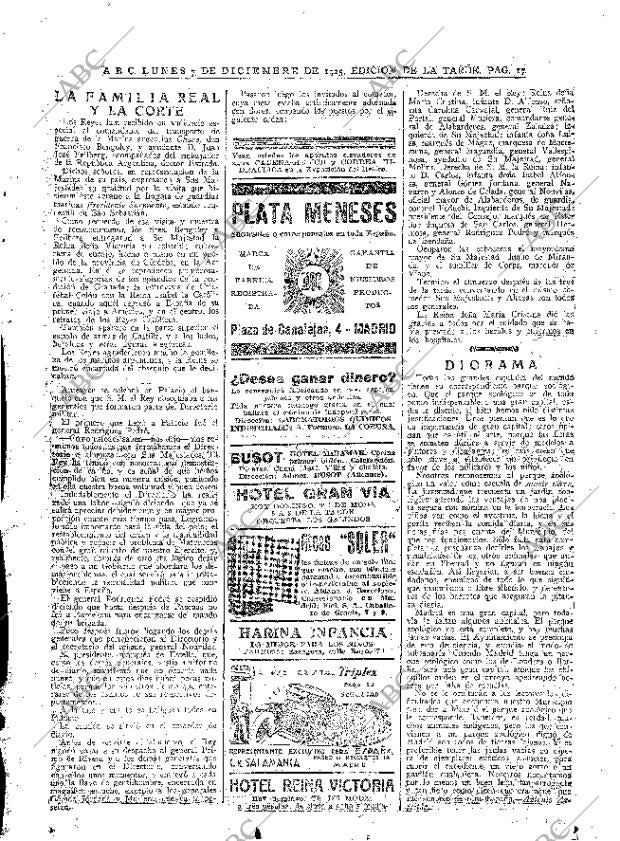 ABC MADRID 07-12-1925 página 17