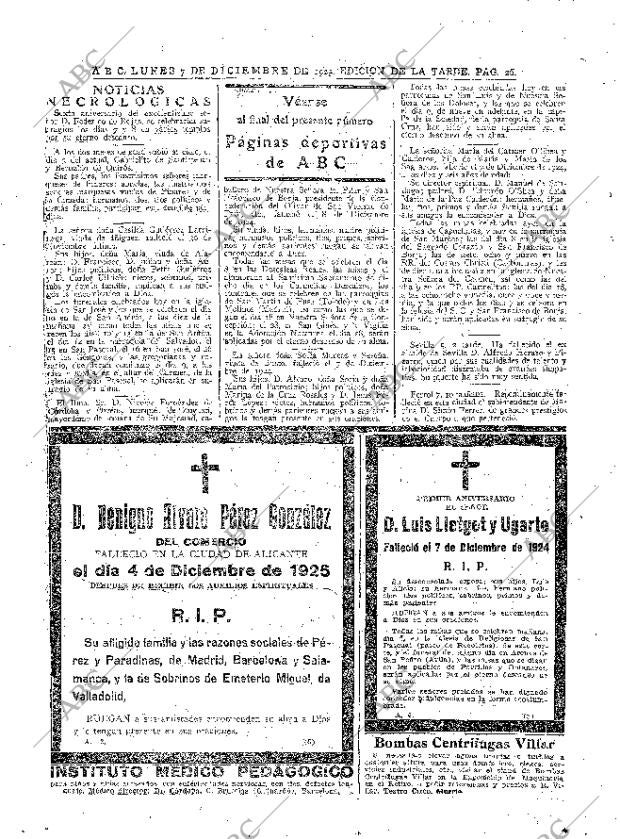 ABC MADRID 07-12-1925 página 26
