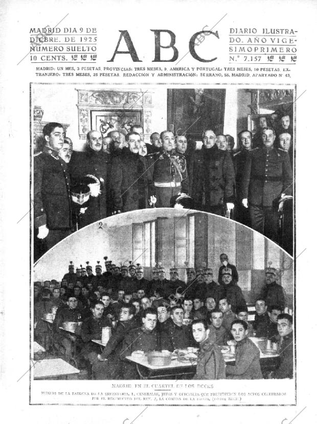 ABC MADRID 09-12-1925 página 1
