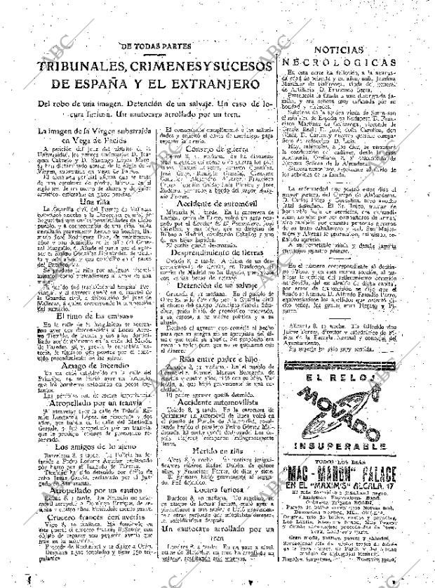 ABC MADRID 09-12-1925 página 18