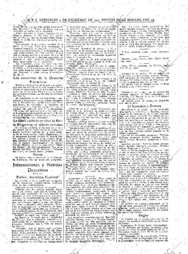 ABC MADRID 09-12-1925 página 25