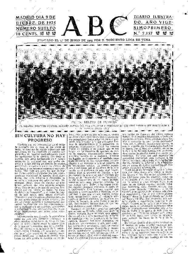 ABC MADRID 09-12-1925 página 3