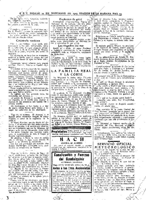 ABC MADRID 12-12-1925 página 23