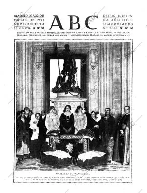 ABC MADRID 22-12-1925