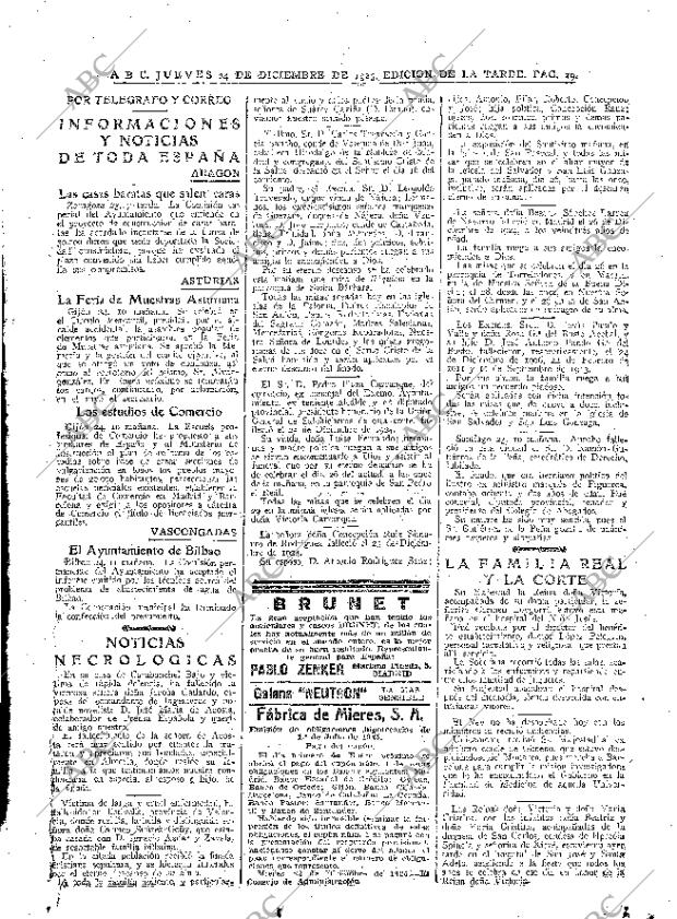 ABC MADRID 24-12-1925 página 19