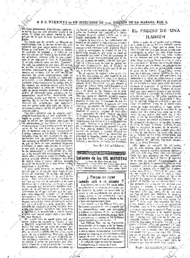 ABC MADRID 25-12-1925 página 8