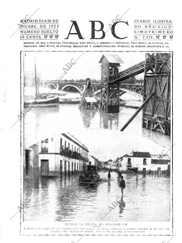 ABC MADRID 26-12-1925 página 1