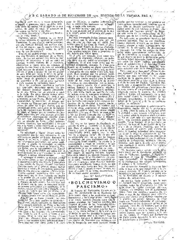 ABC MADRID 26-12-1925 página 6