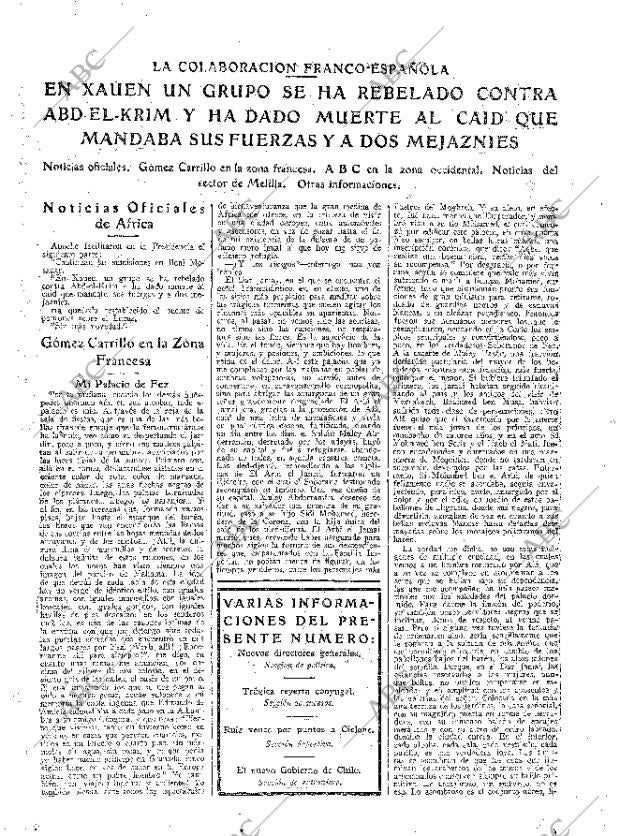 ABC MADRID 26-12-1925 página 9