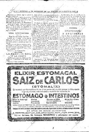 ABC MADRID 27-12-1925 página 18