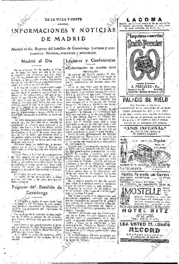 ABC MADRID 27-12-1925 página 21