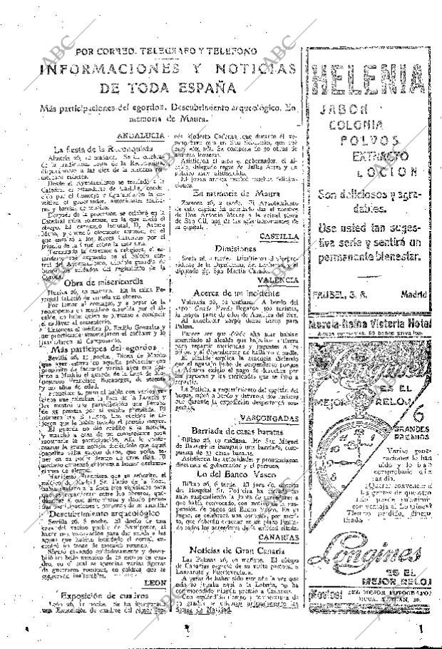 ABC MADRID 27-12-1925 página 31