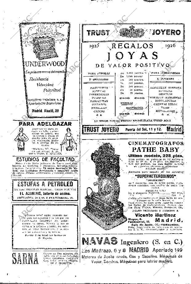 ABC MADRID 27-12-1925 página 43