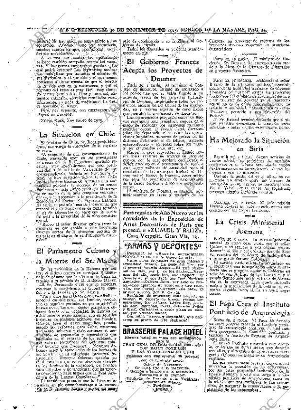 ABC MADRID 30-12-1925 página 24