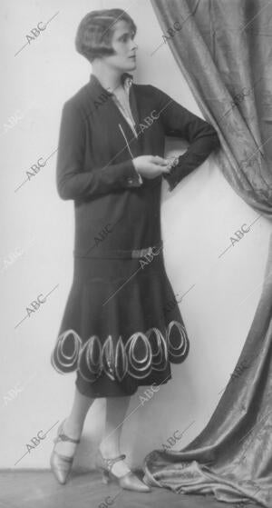 En la Imagen, un abrigo de 1926