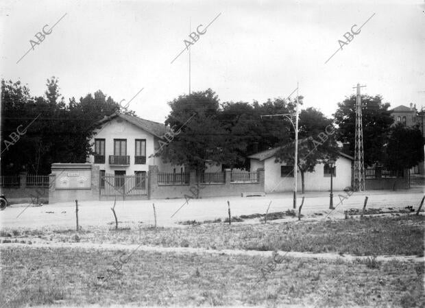 (CA.) Las taquillas y la entrada al estadio del Viejo Chamartín