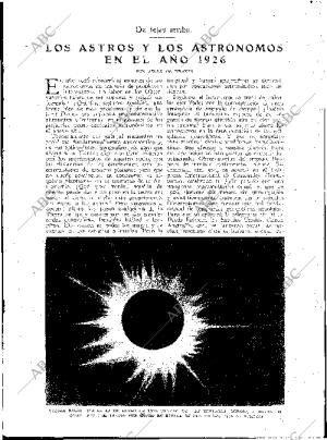 BLANCO Y NEGRO MADRID 03-01-1926 página 31