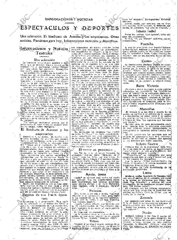 ABC MADRID 07-01-1926 página 20