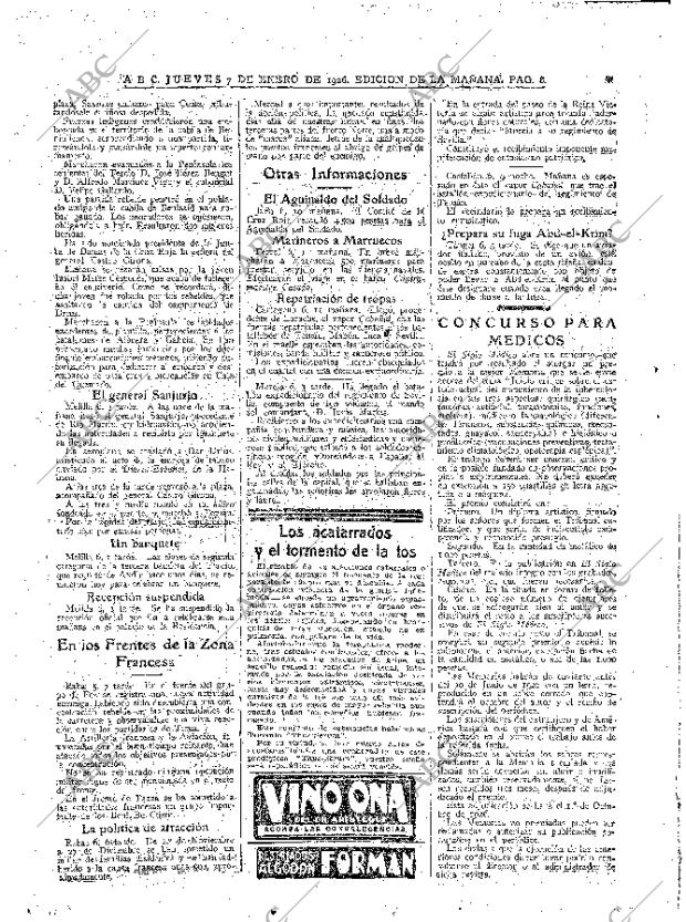 ABC MADRID 07-01-1926 página 8