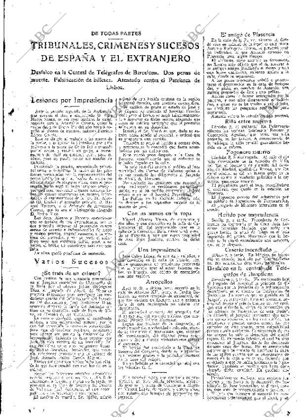 ABC MADRID 08-01-1926 página 19