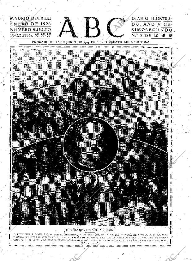 ABC MADRID 08-01-1926 página 3
