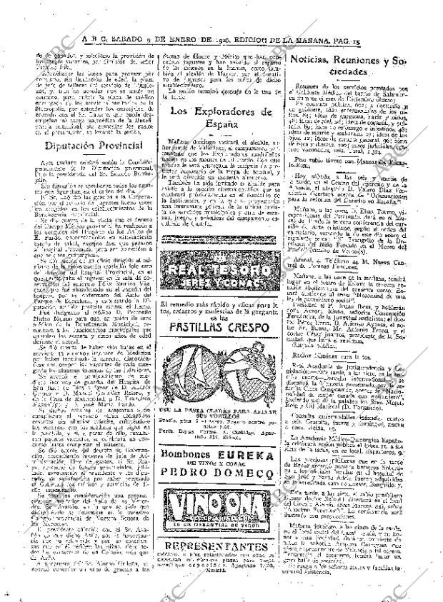 ABC MADRID 09-01-1926 página 15