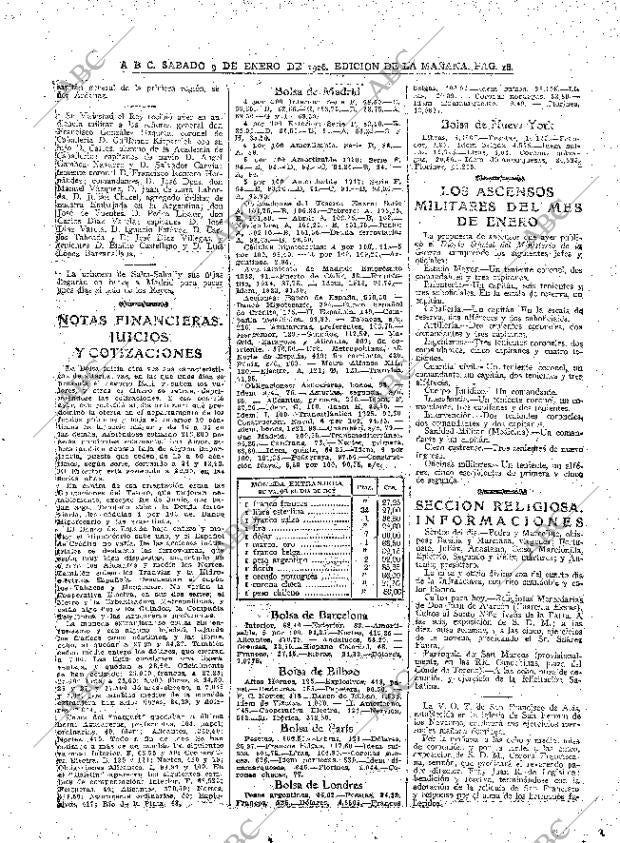 ABC MADRID 09-01-1926 página 18