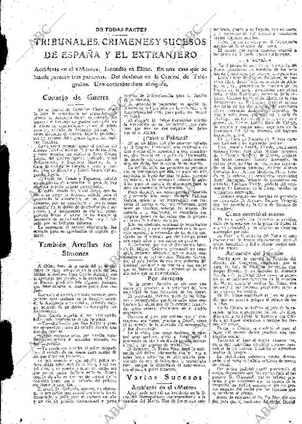 ABC MADRID 09-01-1926 página 19