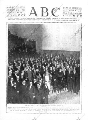 ABC MADRID 12-01-1926 página 1