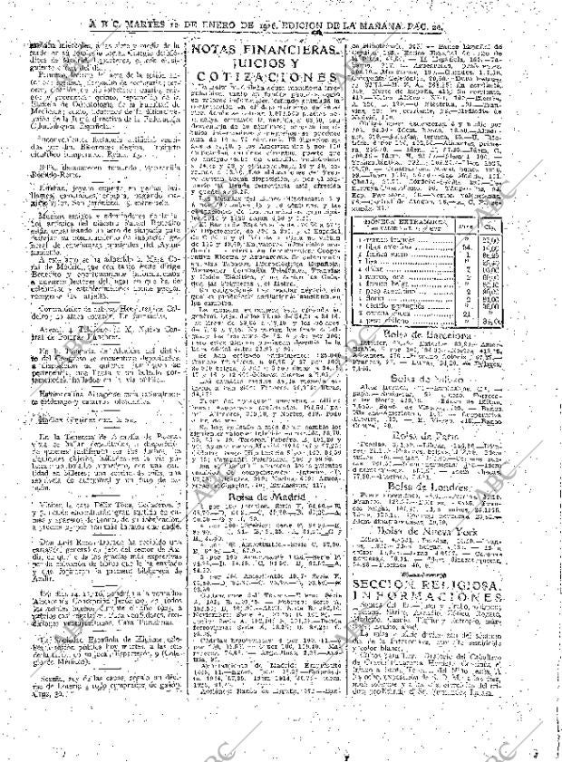 ABC MADRID 12-01-1926 página 20