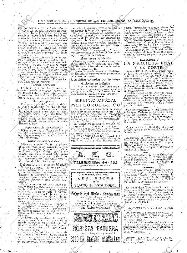 ABC MADRID 13-01-1926 página 23