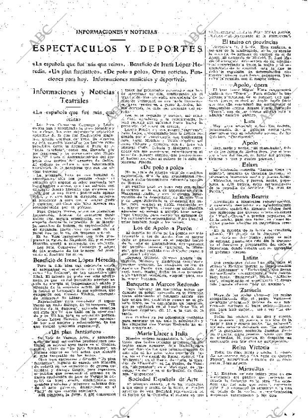 ABC MADRID 13-01-1926 página 28