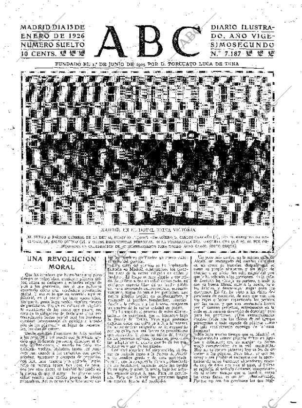 ABC MADRID 13-01-1926 página 3