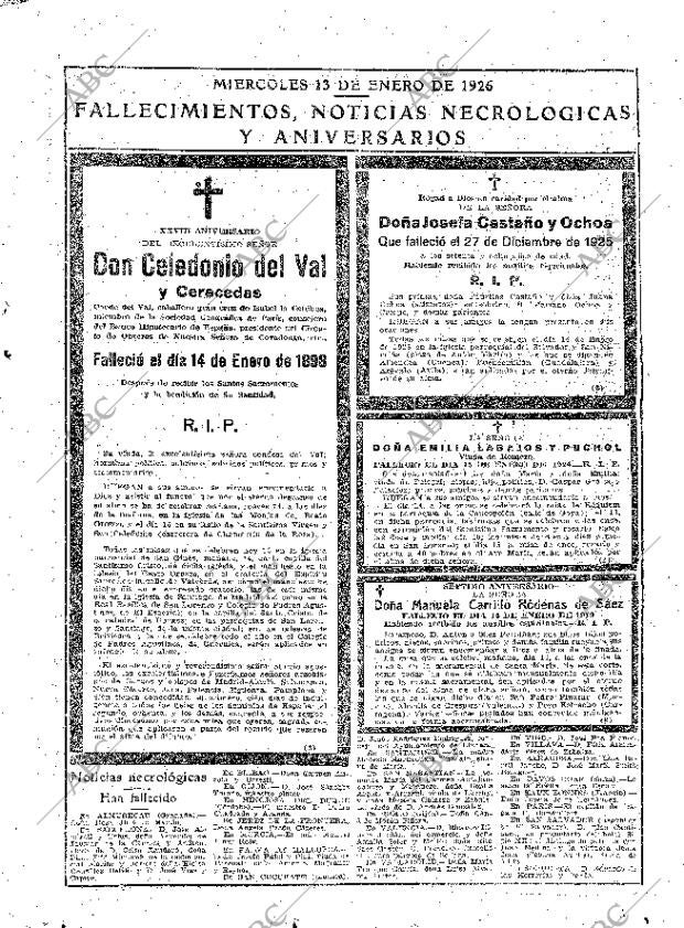 ABC MADRID 13-01-1926 página 33