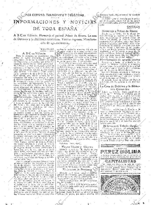 ABC MADRID 14-01-1926 página 19