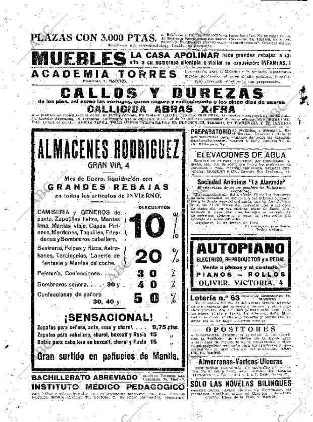 ABC MADRID 14-01-1926 página 2