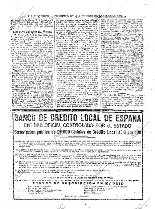 ABC MADRID 15-01-1926 página 12