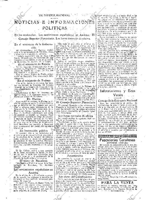 ABC MADRID 15-01-1926 página 13