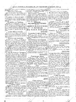 ABC MADRID 15-01-1926 página 20