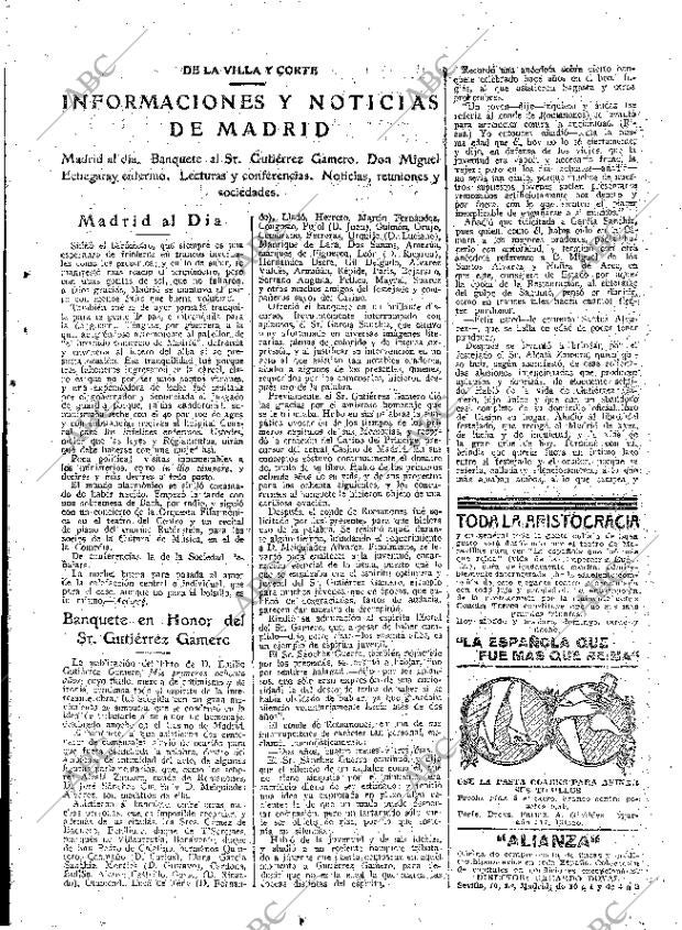 ABC MADRID 16-01-1926 página 15